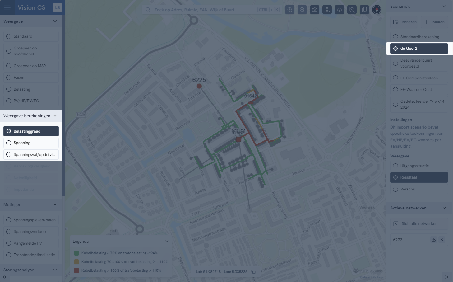 Berekeningen - scenarioberekening