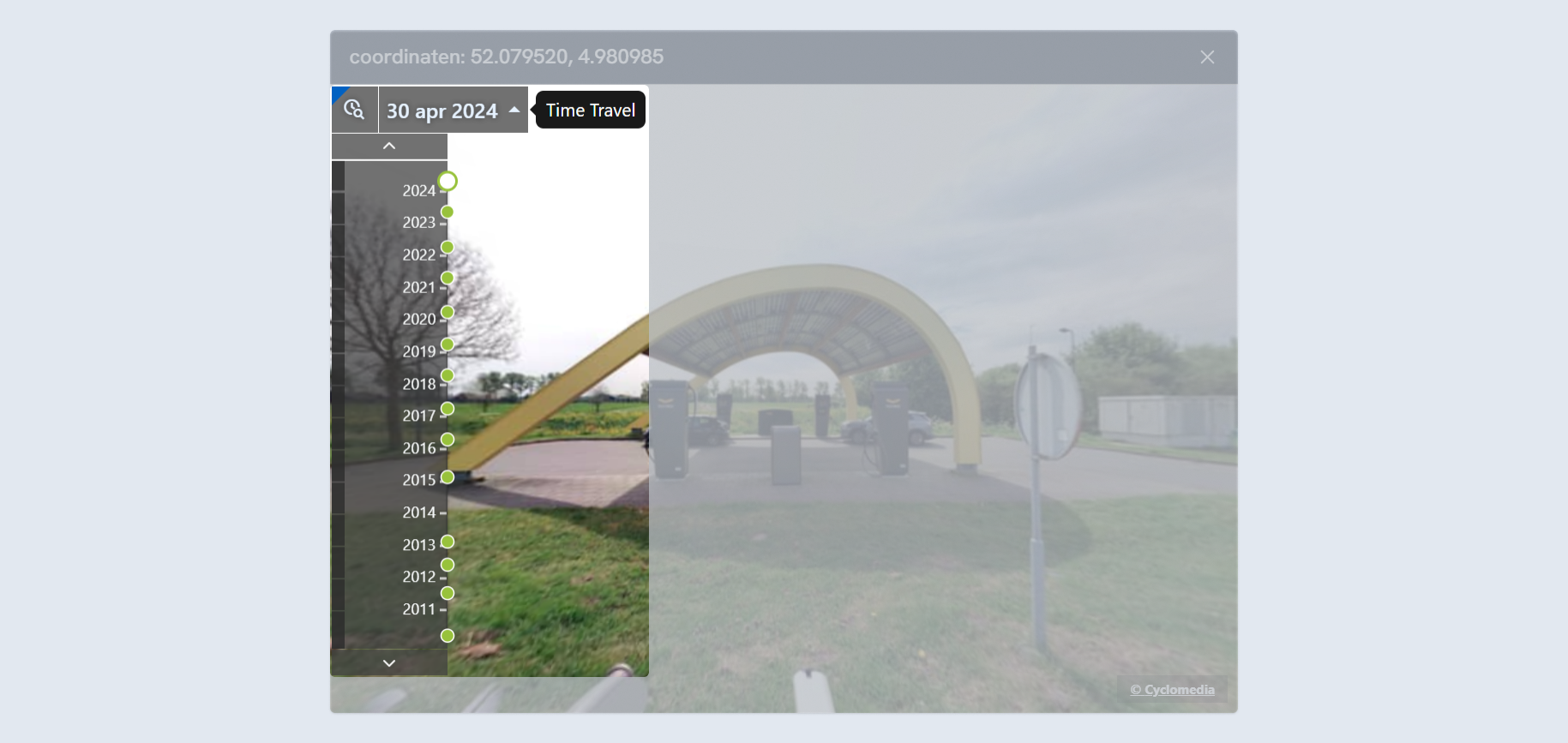 Cyclorama Time Travel