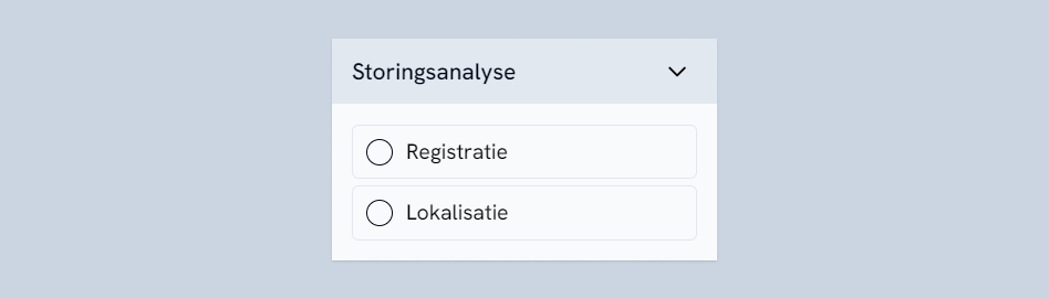 Paneel - Links - Storingsanalyse